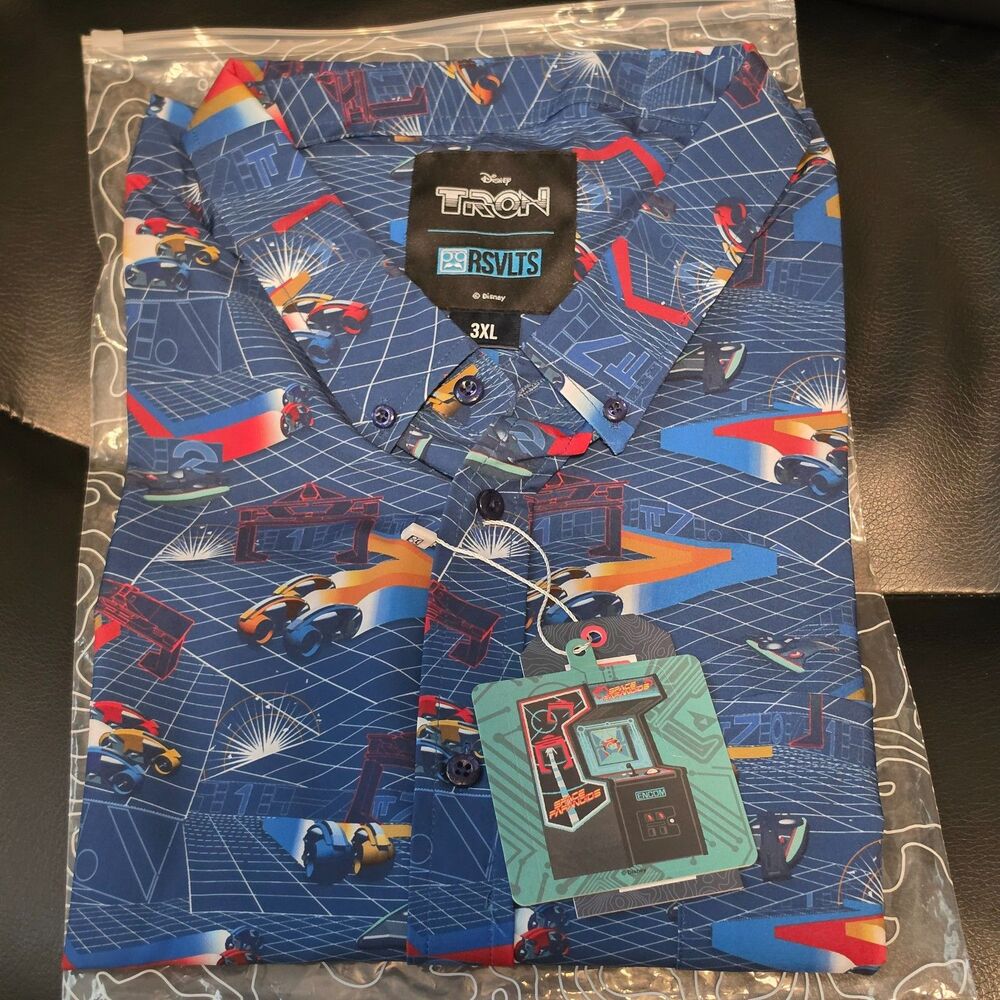RSVLTS 3XL Mens Tron “The Grid” NWT